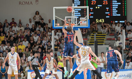 BM ON SERIE B/ Playoff, Finale – Gara 1: La Gema Montecatini espugna il PalaTiziano e si prende il fattore campo, Virtus Roma 1960 ko (64-69) – di Valerio Laurenti