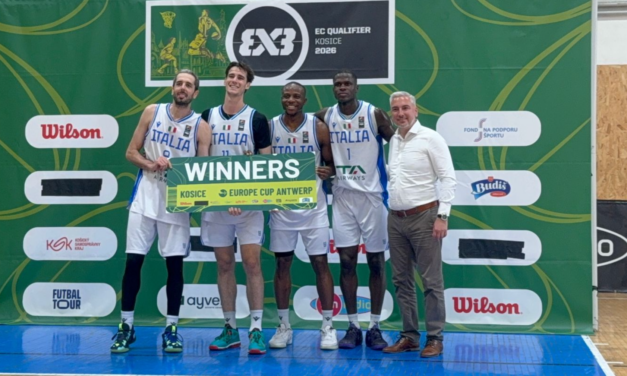 3×3 EUROPE CUP QUALIFIERS, GLI AZZURRI BATTONO IL PORTOGALLO (21-14) E VOLANO AD ANVERSA. AZZURRE KO CON L’UNGHERIA