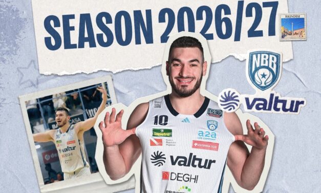New Basket Brindisi, firmato Edoardo Del Cadia: il comunicato del club