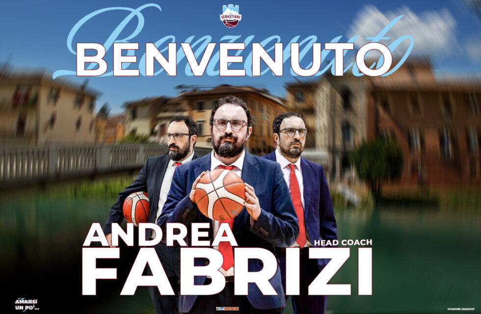 RSR Sebastiani Rieti, ecco il nuovo coach: Andrea Fabrizi guiderà la squadra nella prossima stagione