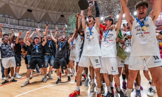 Finale Nazionale Kellogg’s U19 Ecc.: Derthona, lo scudetto è tuo. Ferrara esce tra gli applausi. Virtus Bologna terza
