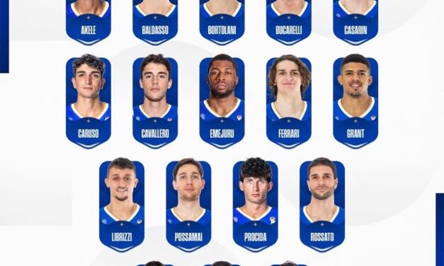 ItalBasket, i convocati del CT Luca Banchi per l’estate azzurra: Diouf out per infortunio, prima volta per Bucarelli
