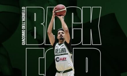 Avellino Basket, arriva una conferma importantissima: Giacomo Dell’Agnello rimane in Campania