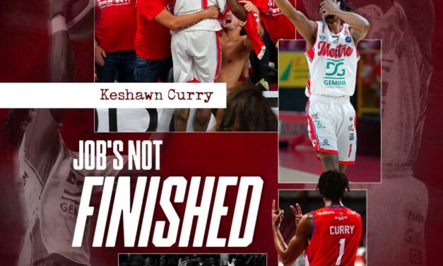 Basket Mestre, prima conferma nel reparto stranieri: KeShawn Curry rimane in biancorosso