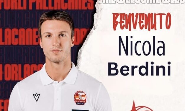 Pallacanestro Forlì, ufficiale l’arrivo di Nicola Berdini