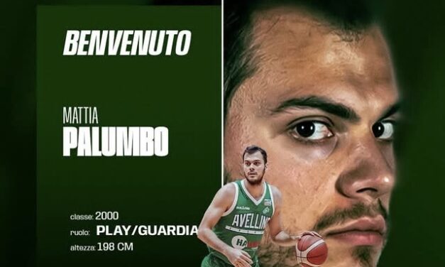 Avellino Basket, continua la costruzione del roster: ufficiale l’arrivo di Mattia Palumbo