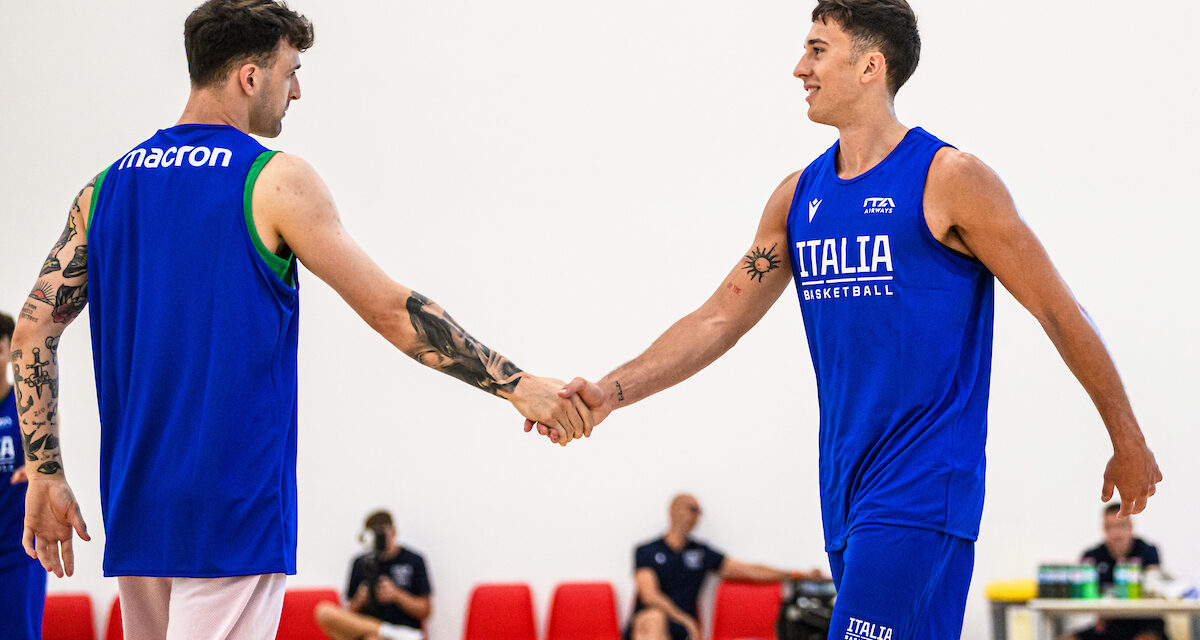 ItalBasket, stasera gli azzurri saranno a Gorizia: i 16 convocati per le amichevoli contro Islanda e Lituania