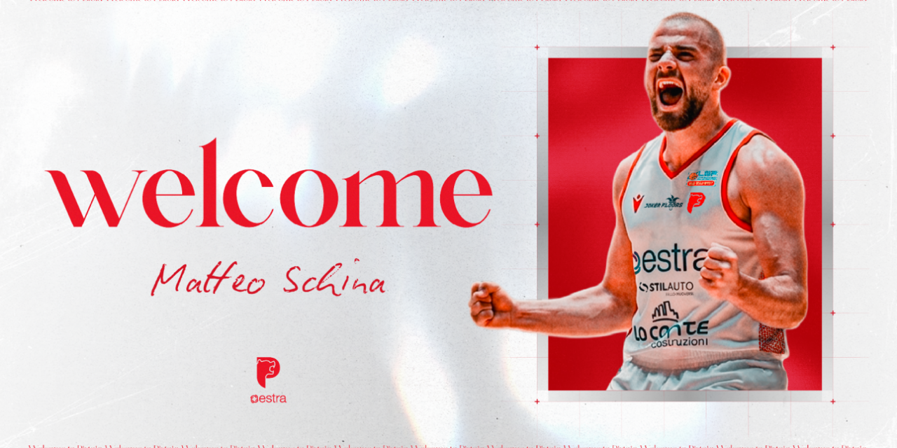Pistoia Basket, chiuso un colpo in cabina di regia: ufficiale la firma di Matteo Schina
