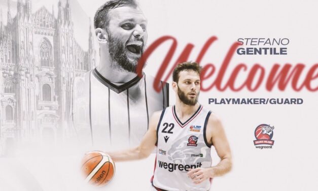 Urania Milano, un altro Gentile agli ordini di coach Sacripanti: dopo Alessandro, ufficiale l’accordo anche con Stefano