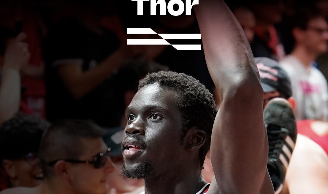 Pallacanestro Reggiana, blindato JT Thor: ufficiale il rinnovo di contratto