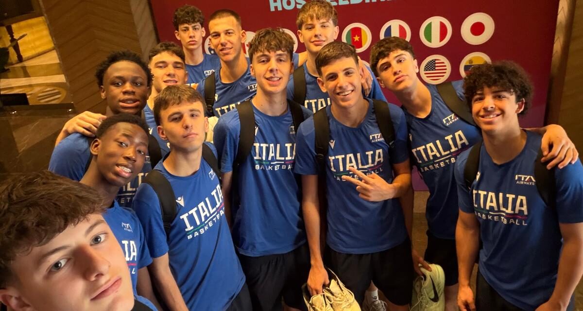 ItalBasket, domani (ore 17.00) inizia il Mondiale dei nostri under 17. Coach Catalani: “Girone durissimo con Francia e Stati Uniti”