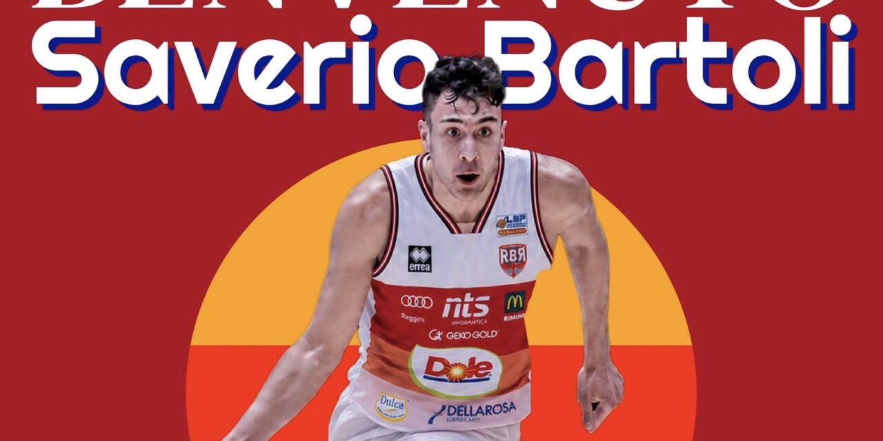 Rinascita Basket Rimini, ecco la firma ufficiale di Saverio Bartoli: “Non vedo l’ora di poter vivere il calore del Flaminio sudando per questi colori”
