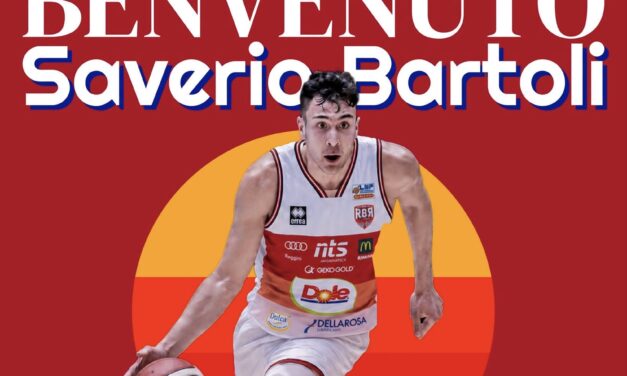Rinascita Basket Rimini, ecco la firma ufficiale di Saverio Bartoli: “Non vedo l’ora di poter vivere il calore del Flaminio sudando per questi colori”