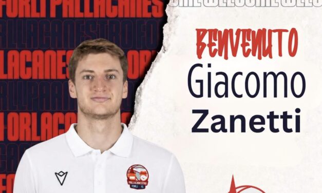 Pallacanestro Forlì, arriva un rinforzo nel reparto lunghi: Giacomo Zanetti firma con i biancorossi