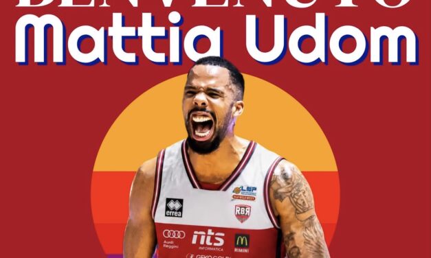 Rinascita Basket Rimini, ecco l’ufficialità del nuovo colpo: Mattia Udom sbarca in Romagna