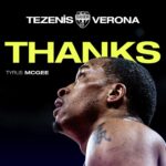 Scaligera Basket Verona, dopo Johnson saluta anche Tyrus McGee