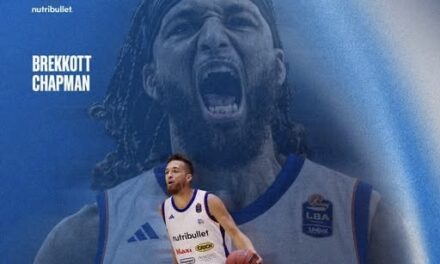 Treviso Basket, ecco l’ufficialità: Brekkot Chapman é un nuovo giocatore dei biancoblù