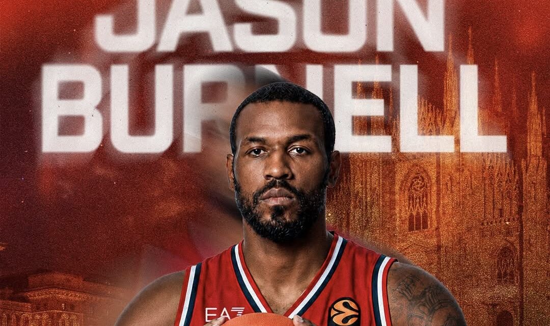 Olimpia Milano, ecco l’ufficialità: Jason Burnell torna agli ordini di coach Poeta