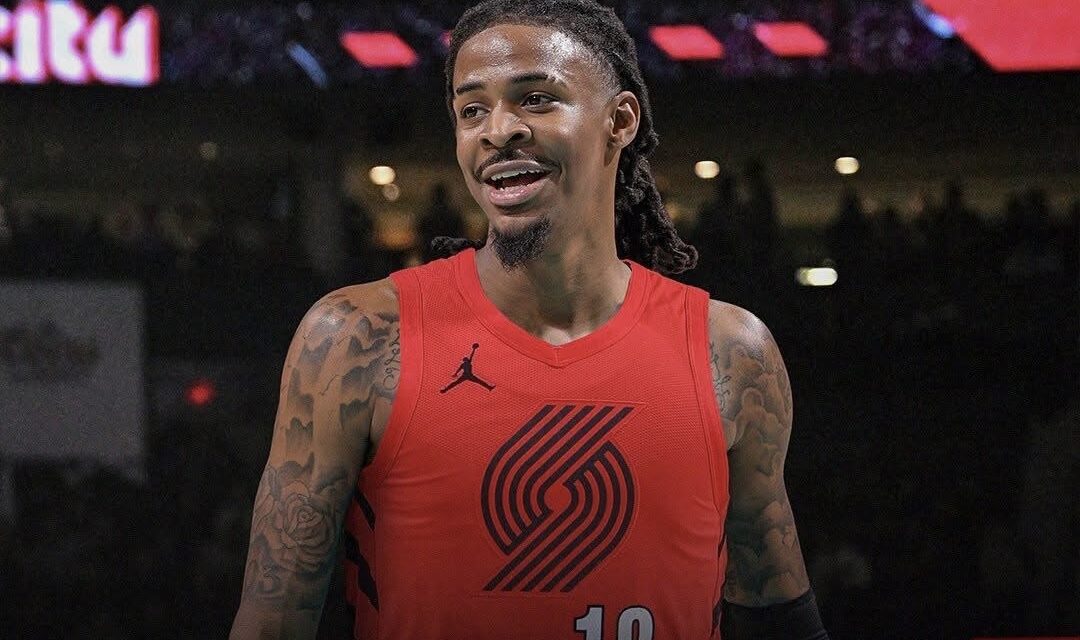 NBA, si muove un’altra stella: Ja Morant va a Portland in cambio di Jerami Grant e Kris Murray