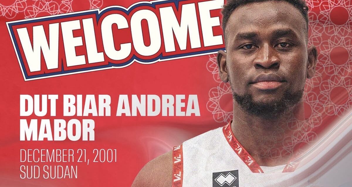 Victoria Libertas Pesaro, arriva la conferma: Dut Biar Andrea Mabor é un nuovo giocatore dei marchigiani
