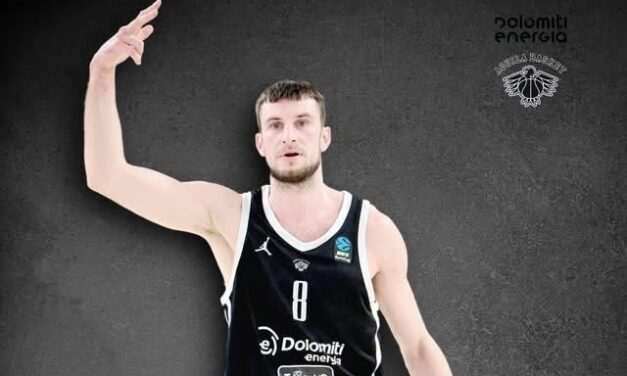 Aquila Basket Trento, Matas Jogela ha esercitato l’opzione di uscita dal suo contratto