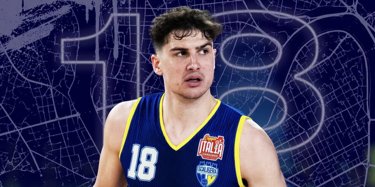 Scaligera Basket Verona, l’MVP della promozione rimane in gialloblù: ufficiale la conferma di Federico Zampini