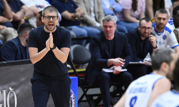 Milano-Brescia, coach Cotelli dopo la sconfitta in gara 3: “Abbiamo retto senza concretizzare nel primo tempo, serve più attenzione in difesa”