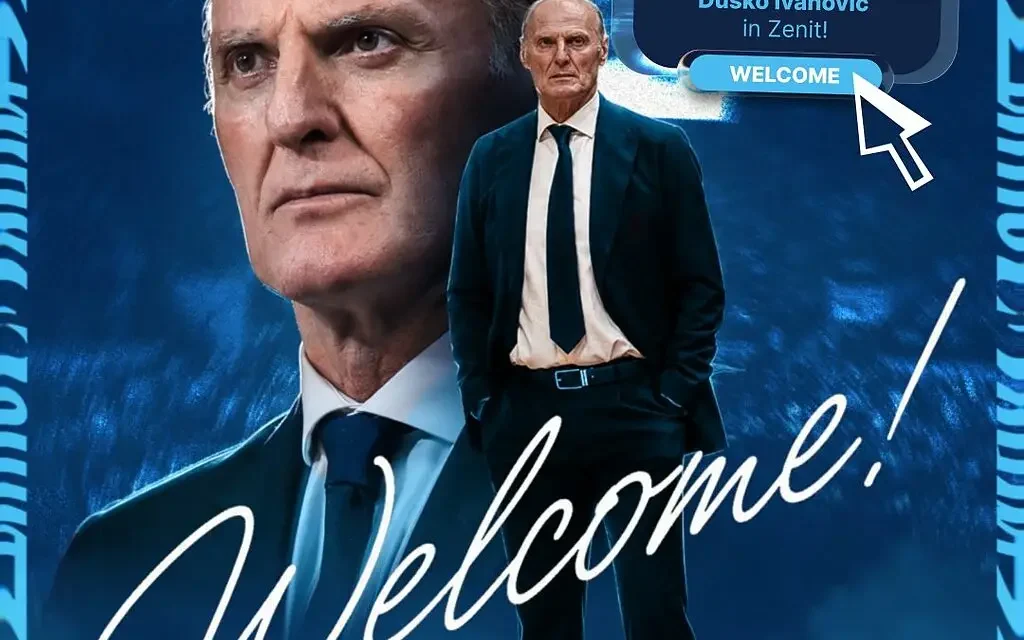 Dusko Ivanovic approda in Russia: è il nuovo capo allenatore dello Zenit San Pietroburgo