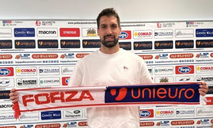 Pallacanestro Forlì, presentato Fabio Mian: “Sono contento e non vedo l’ora di conoscere i compagni”