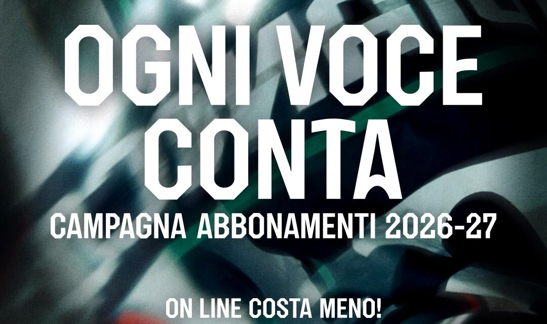 Ogni Voce Conta – Parte la Campagna Abbonamenti 2026-27 del Derthona Basket