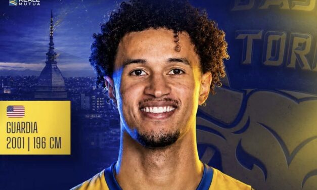 Basket Torino, arriva il primo colpo USA: Zach Hervey firma ufficialmente in Piemonte
