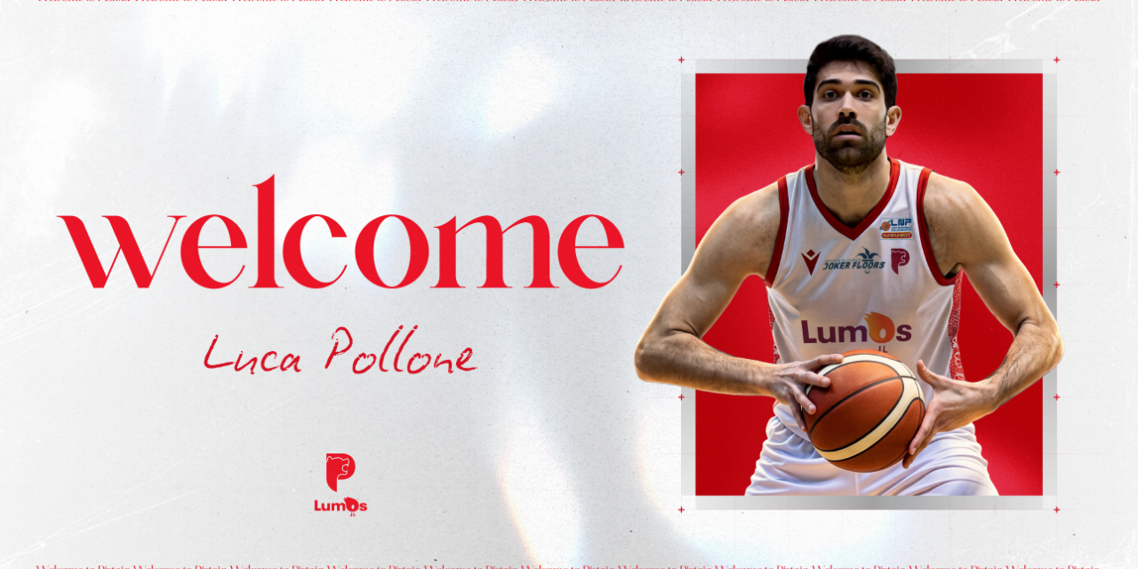 Pistoia Basket, un’altra firma per completare il roster di coach Ciani: Luca Pollone si trasferisce in Toscana