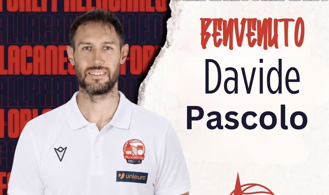 Pallacanestro Forlì, c’é un gradito ritorno: Davide Pascolo ancora in biancorosso