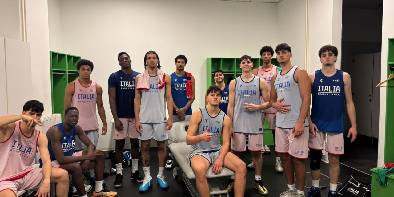 ItalBasket, domani l’esordio dell’Under 20 a EuroBasket contro la Germania