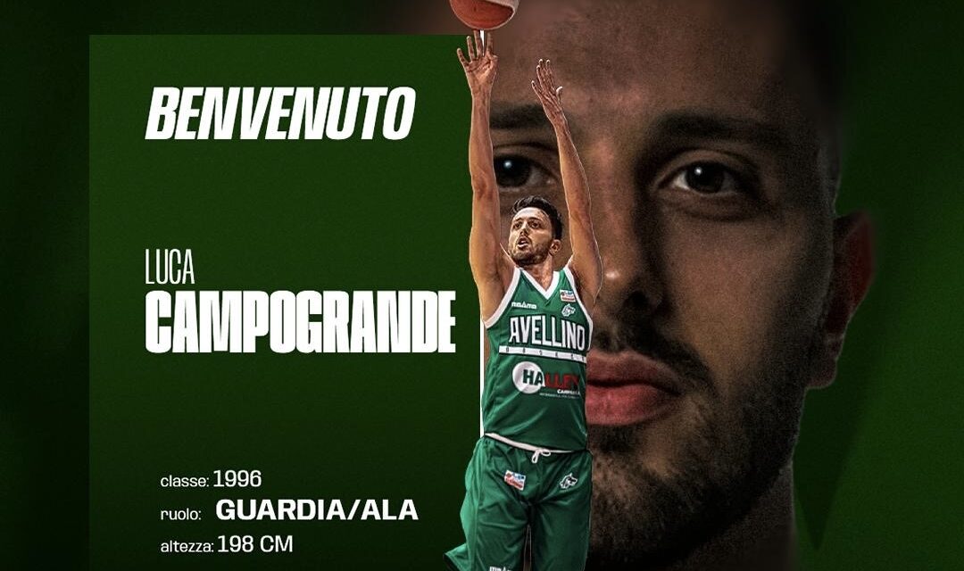 Avellino Basket, i campani aggiungono un tiratore: é fatta per Luca Campogrande