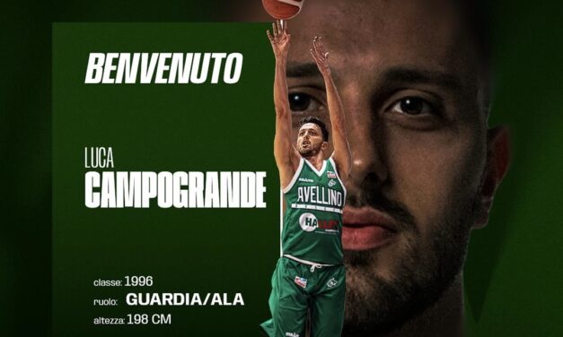 Avellino Basket, i campani aggiungono un tiratore: é fatta per Luca Campogrande