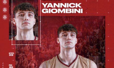 Benedetto XIV Cento, pescato un lungo dalla Serie B: ufficiale la firma di Yannick Giombini