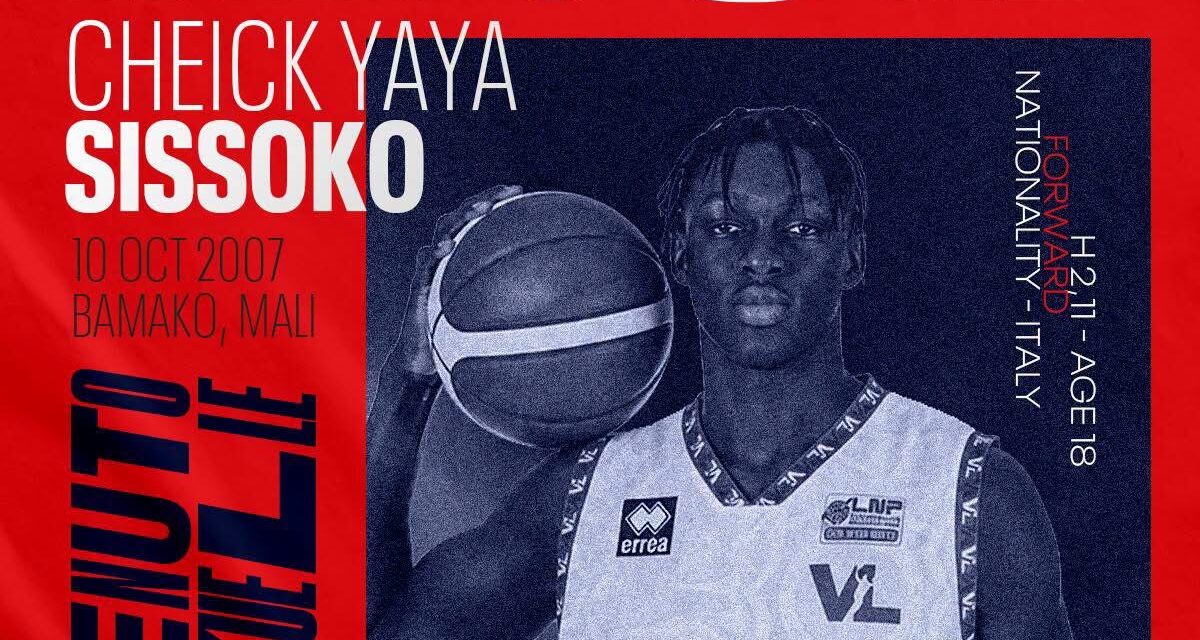 Victoria Libertas Pesaro, inserito un tassello di prospettiva: Cheick Yaya Sissoko firma con i marchigiani