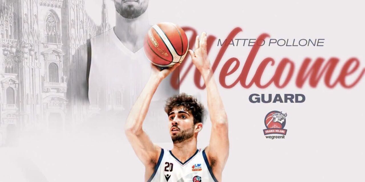 Urania Milano, continua la costruzione del roster: arriva Matteo Pollone