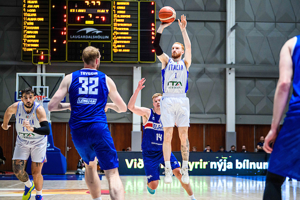 BM AZZURRO/ Assolo dell’Italbasket a Reykjavík, Islanda travolta (83-102) – di Valerio Laurenti