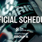 DERTHONA BASKET: Calendario definitivo BKT EuroCup: esordio a Riga il 29/09, la prima in Nova Arena il 7/10 alle 19:30