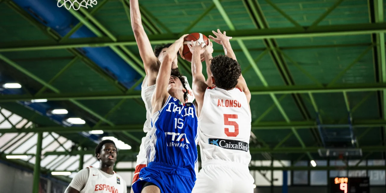 BM Azzurro – L’Italia U18 non molla mai, ma la Spagna è più forte – di Giovanni Bocciero