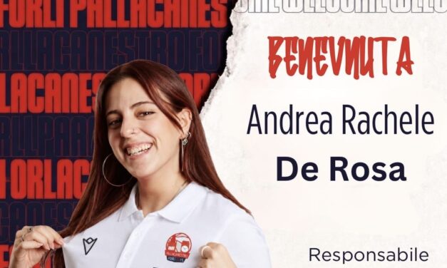 Pallacanestro Forlì, nuovo ingresso nell’area della comunicazione: Andrea Rachele De Rosa é la nuova responsabile social e Ufficio Stampa