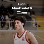 Pallacanestro Reggiana, Luca Manfredotti promosso dall’Under 19 alla prima squadra: farà parte del roster di coach Priftis