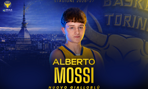 BM Mercato | Basket Torino guarda al futuro: pluriennale fino al 2030 per Alberto Mossi