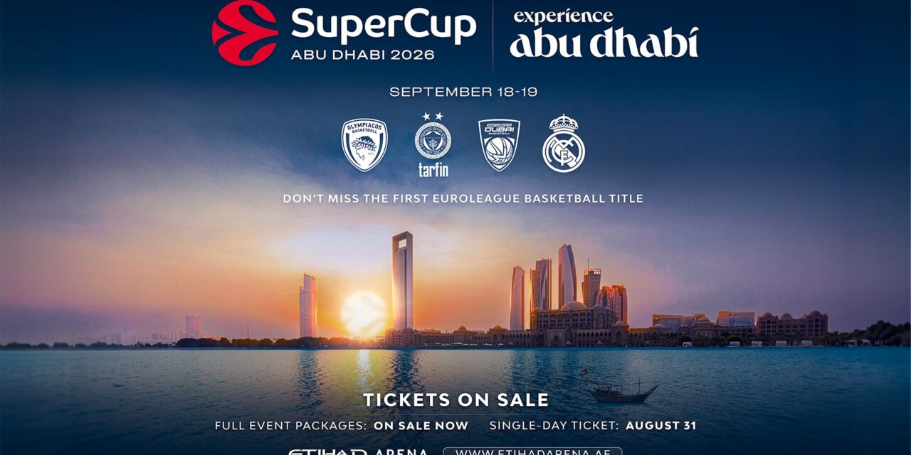 EuroLeague, nasce la SuperCup: prima edizione ad Abu Dhabi con Olympiacos, Fenerbahce, Real Madrid e Dubai