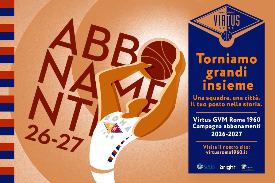 La Virtus Roma 1960 lancia la campagna abbonamenti: siglata la partnership ufficiale con Vivaticket