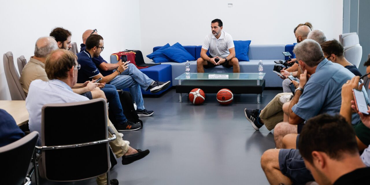BC Roma, il neo coach Alessandro Magro: “Essere l’allenatore di questa squadra per me è motivo di grande orgoglio e responsabilità. Un privilegio poter lavorare con Scariolo e Bianchini” – di Valerio Laurenti