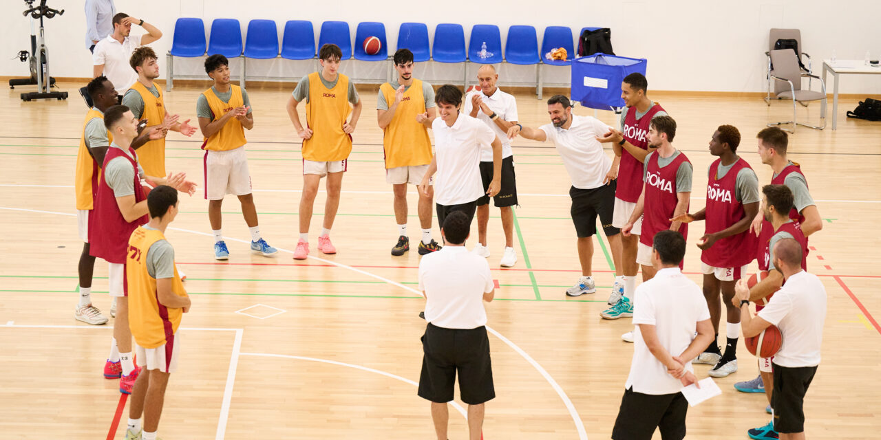 BC Roma, definito il programma della preseason: si parte il 2 settembre con la sfida alla Real Sebastiani Rieti