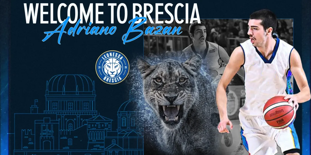 Leonessa Brescia, ufficiale la firma di Adriano Bazan